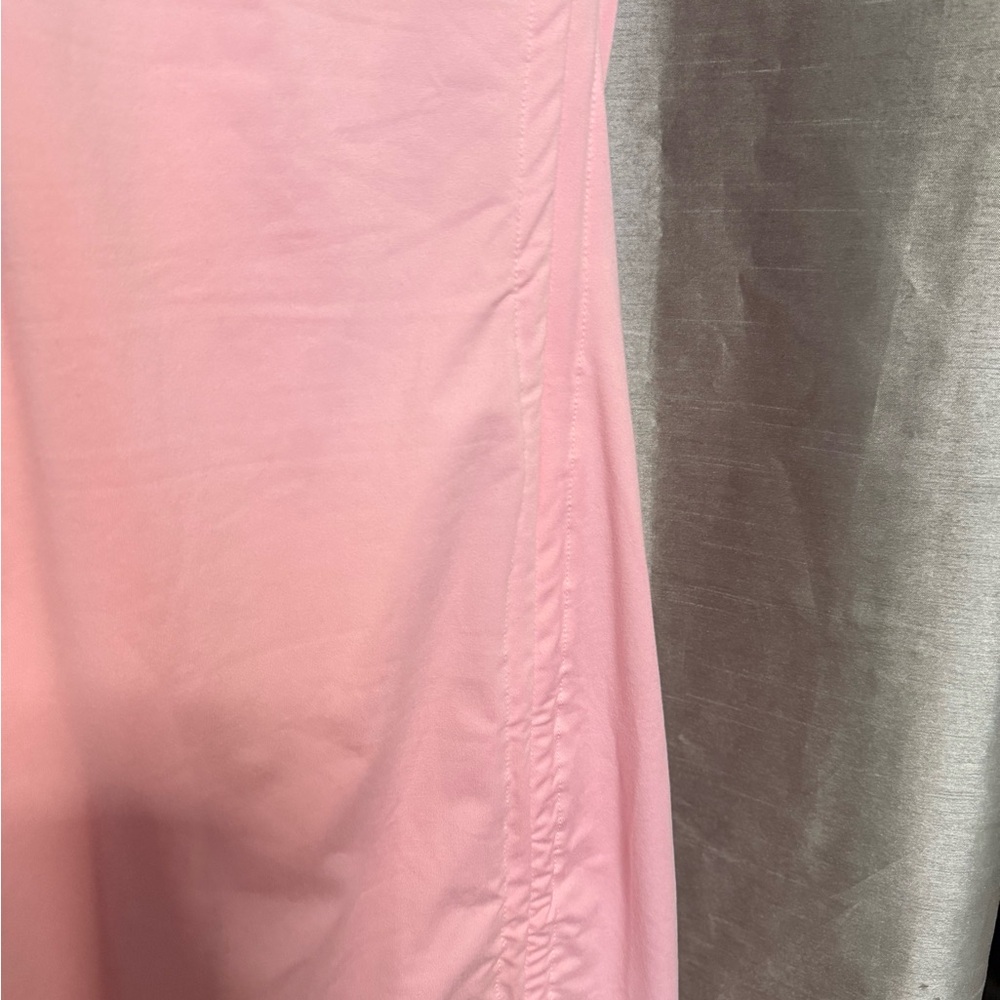 Elegant Pink Ruched Dress - Picture 5 of 5
